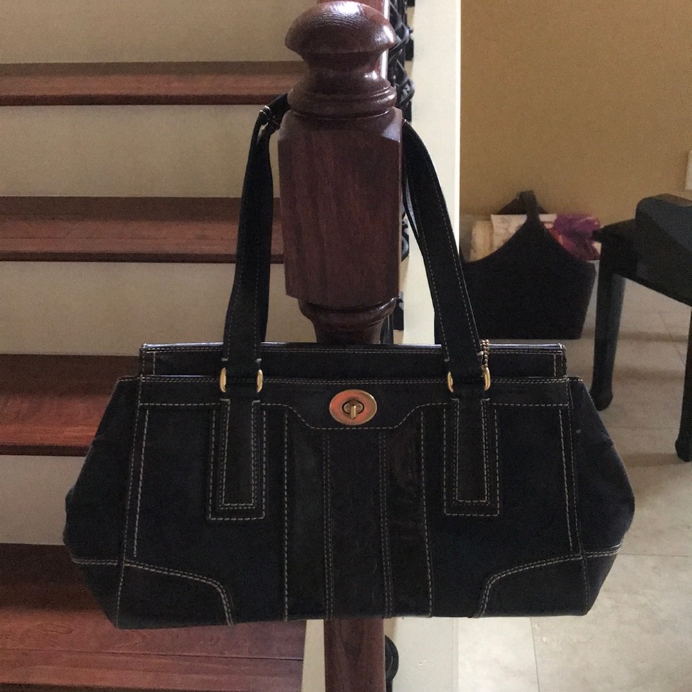 Vintage coach shoulder bag
